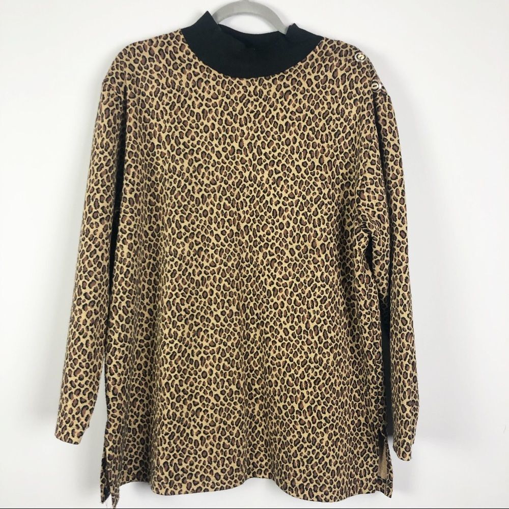 DonnKenny Classics Leopard Top